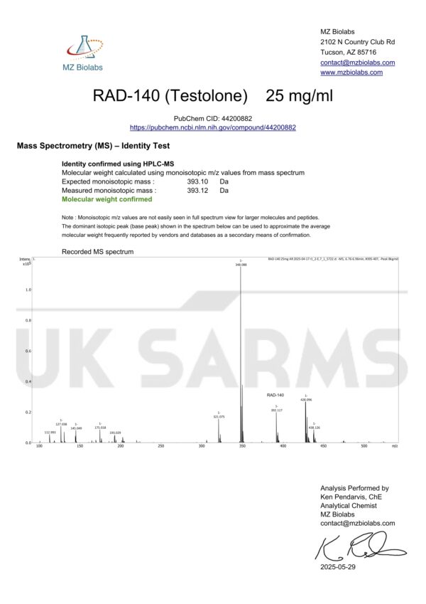 RAD140 (Testolone)