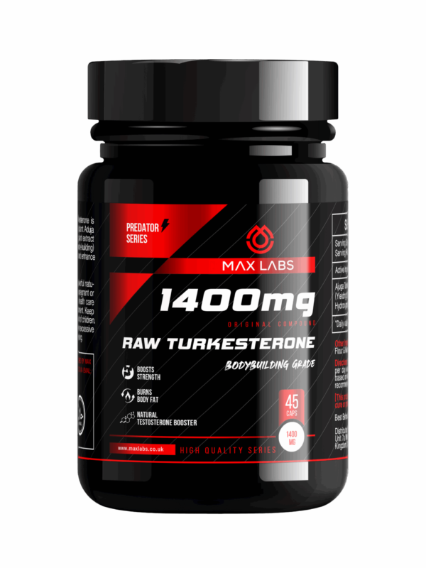 Max Strength – Turkesterone Supplements (1400mg)